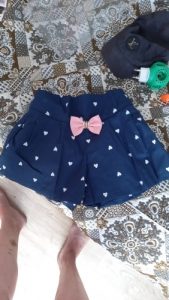 Summer Baby Kids Children Girls Toddler Candy Color Heart Print Shorts Pants Clothes For 2-10 Years K213201 photo review