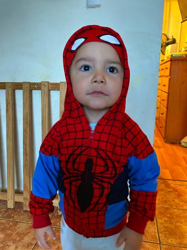Baby Boys Cool Superheroes Hoodie Cartoon Sweatshirt Kids Cars Clothes Spring Autumn Thin Coat Children Hooded Jacket Role Play photo review