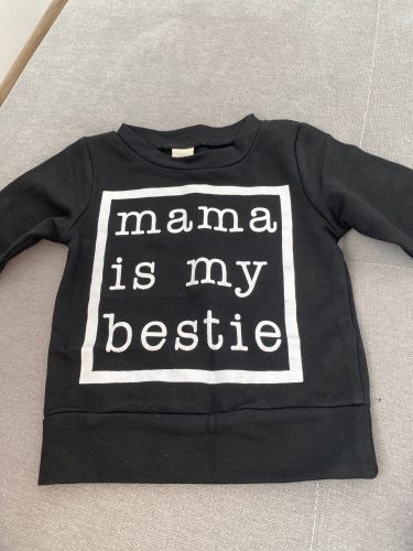 Infant Kids Baby Girls Boys Tops Hoodie Long Sleeve Letter Print Shirts Casual Spring Autumn Tops Clothing photo review