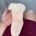 Baby socks New Kids Toddlers Girls Knee High Long Soft Cotton Lace Baby Children Socks Baby Girl socks 0 to 3 years photo review