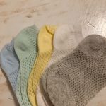 5 Pairs/Lot Children Cotton Socks Boy Girl Baby Infant Ultrathin Fashion Breathable Solid Mesh Socks For Summer 1-12T Teens Kids photo review
