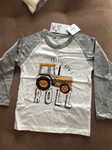 100% Cotton Kids T-Shirts Children Tops Clothes Tee Baby Boys Girls Long Sleeve Tshirt 1 2 3 4 5 6 7 8 Years Old Child Clothing photo review