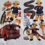 New Children Cartoon Fireman Sam Printed Funny T Shirt Kids Summer Tops Baby Girls Boys Great Casual Harajuku T-shirt Round Neck photo review