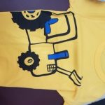 Summer Kids Boys Short Sleeve T-shirts Tops Clothes 2-8Y Baby Boy Excavator Print Tees Children Clothing Kid Cotton Outfit photo review