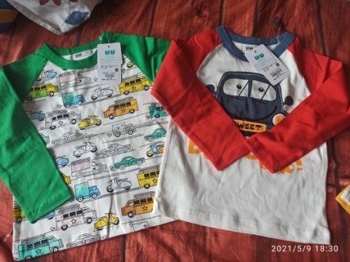 Kids Boys T-shirts Baby Long Sleeve Excavator Tops Children Autumn Solid Cotton Sweatshirt 2 3 4 5 6 7 8 Years Boy Girl T Shirts photo review