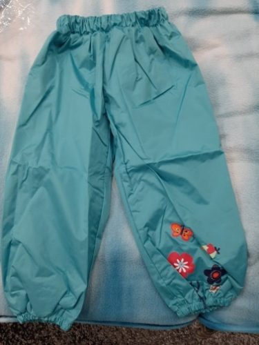 2020 Spring Autumn Waterproof Trousers Of The Girls High Quality Fashion Children Pants Candy Color Pants For Girls Kids Pants photo review