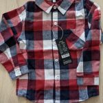 Fashion Autumn Boys Shirts For Girl Plaid Long Sleeve Turn-down Collar Teenager Tops Cotton Children Clothing Kids Clothes Shirt photo review