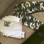 Kids Sport Clothing Sets Boys Tracksuit Autumn Camouflage Children Tops Pants 2Pcs Kit Outfit Teenager Boys Camouflage Tracksuit photo review