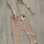 2021 New Infant Kids Overalls Skinny Pants Newborn Baby Boys Girls Ribbed Jumpsuit Baby Clothing Leggings Girls Clothes Trousers photo review