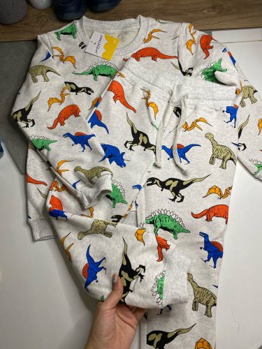   Jumping Meters New Baby Boys Clothing Sets Autumn Winter Cartoon Tiger Printed Cotton Boys Girls Outfit Long Sleeve Shirt Pant photo review