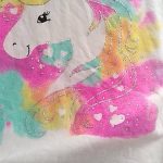 Children's T-Shirt Children for Girl Boy Girls Kids Kid's Shirts Child Baby Toddler Unicorn Party Tee Tops Clothing Short Tees photo review