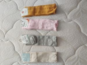 YWHUANSEN 1 Pair Spring Autumn Winter Cotton Lace Double Needle Children Breathable Socks Solid Baby Girls Knee Socks School photo review