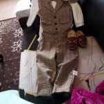 Toddler Boys Clothing Set 2021 Spring Baby cotton plaid Children Kid Clothes Suits 5pcs birthday Party Costume 1 2 3 Year Gift photo review