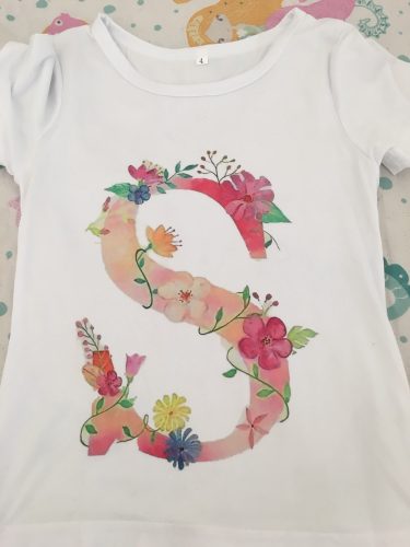 New Arrival Plant Letter Name Novelty Girls Tshirt Kawaii Casual T Shirt Boys Unisex Kids Clothing Crew Neck Girl Clothes Summer photo review
