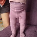 2020 Spring Knitted Baby Pantyhose For Girls Twist Children Bottom Toddler Kid Girl Ribbed Stockings photo review
