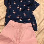 2019 Children Summer Clothing 2PCS Set Toddler Kid Baby Boy Flamingo Tops T-shirt Shorts Pants Outfits Short Sleeve Clothes 1-6T photo review