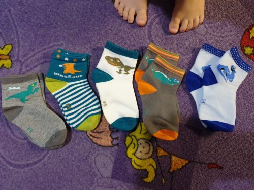 5 pairs Children Socks Spring & Autumn New Cotton Cute Cartoon Dinosaur Pattern Boys Socks Girls Socks 2-12 Year Kids socks photo review