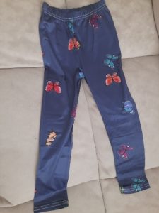 SLAIXIU Print Flower Skinny Children Leggings For 4-12 Years Girl Clothes Soft Girls Leggings Pencil Pants Cotton Kids Trousers photo review