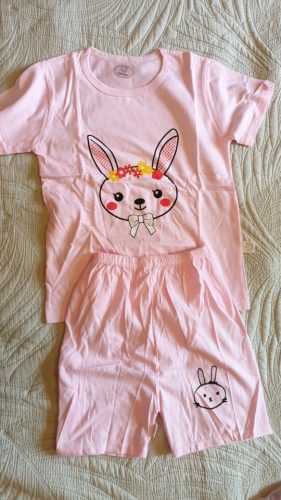 Pajamas Boy Girl Clothes Baby Cotton Short Sleeve T Shirt Short Pyjamas Pijamas Set Cartoon Clothing Baby Pyjamas Set photo review