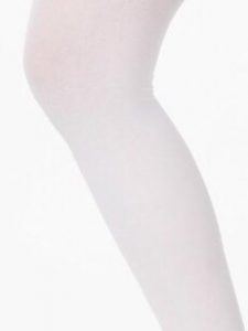 YWHUANSEN Summer Spring Candy Color Kids Pantyhose Ballet Dance Tights for Girls Stocking Children Velvet Solid White Pantyhose photo review