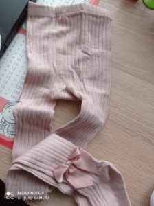 Cute Pink Bowknot Tights for Girls Mesh Cotton Girls Tights Winter Soft Comfortable Baby Girls Pantyhose Infant Clothing photo review