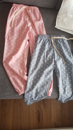 Polyester Children's Anti-mosquito Pants Bloomers Thin Polka Dot Baby Pants Girls and Girls Summer Baby 3-10Years photo review