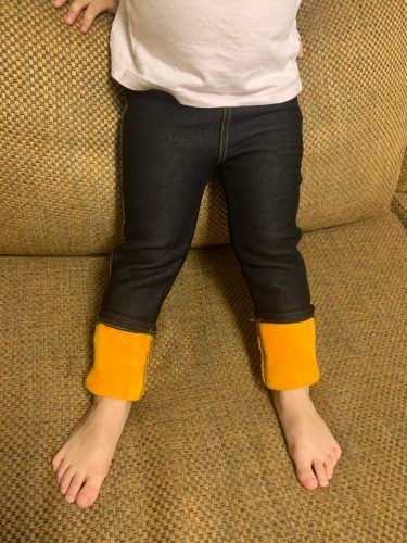 Winter Pants For Girls Children Jeans Kids Slim Thick Velvet Warm Denim Trousers 3-11Yrs Baby Girl Leggings Stretch Pencil Pants photo review