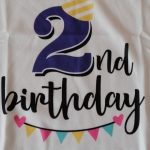 New Kids Boys Girls Summer Birthday T-shirts Short Sleeved T Shirt Size 1 2 3 4 5 6 7 8 9 Year Children Party Clothing Tees Tops photo review