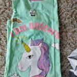 Unicorn Cotton Nightdress Little Teen Girl Pajamas Dresses Children Cartoon Summer Nightgown Home Clothes Kids Sleepwear Gecelik photo review